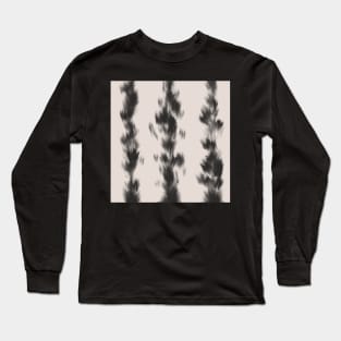 Arctic Marble Fox Print version 2 Long Sleeve T-Shirt